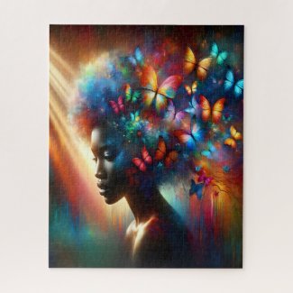 Vibrant Butterfly Dreamscape