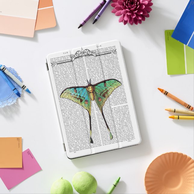 Vibrant Butterfly iPad Pro Cover (Desk)