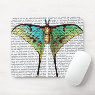 Vibrant Butterfly Mouse Pad