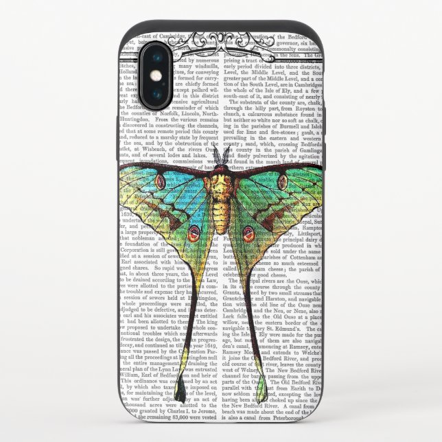 Vibrant Butterfly Uncommon iPhone Case (Back)