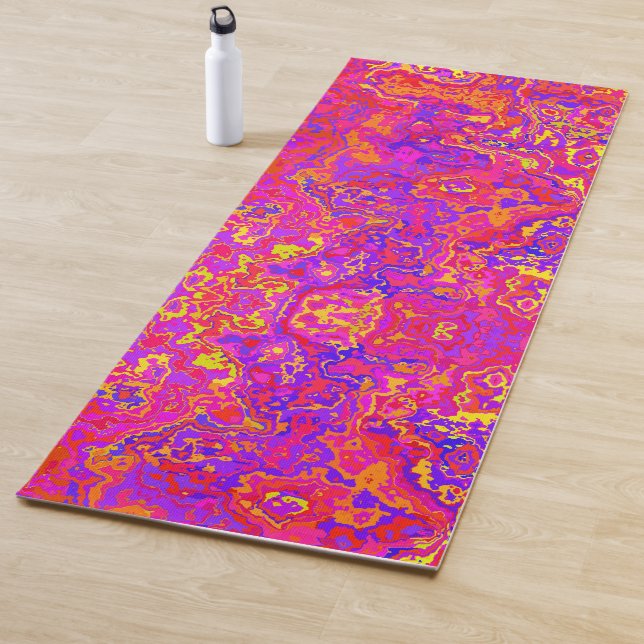 Vibrant Camo  Yoga Mat (In Situ)