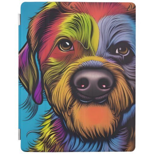 Vibrant Canine iPad Smart Cover