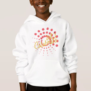 Vibrant, cheerful, fun design of "Let's Celebrate" Hoodie