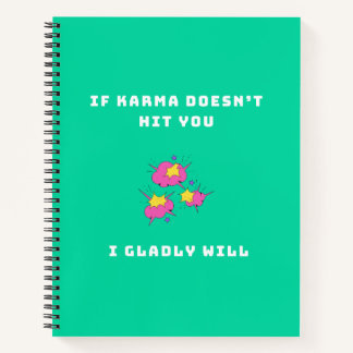 Vibrant Chic Savage Quotes For Teen Notebook