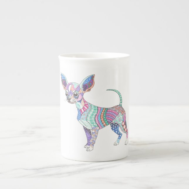 Vibrant Chihuahua Special Mug (Front)