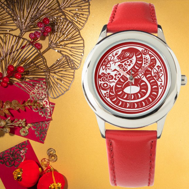 Vibrant Chinese New Year Snake Zodiac Watch (Creator Uploaded)