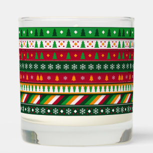 Vibrant Christmas Scented Jar candle