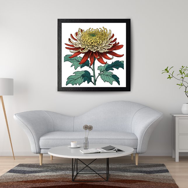 Vibrant Chrysanthemum Splendor Photo Print (Creator Uploaded)