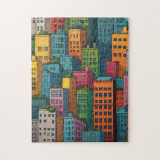 Vibrant City puzzle