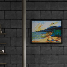 Vibrant Coastal Landscape