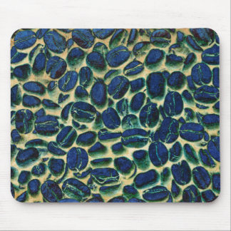 vibrant coffee beans mouse pad