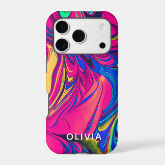 Vibrant Color Aesthetic Pattern iPhone 17 Pro Case