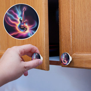 Vibrant Color Electric Guitar Ceramic Knob