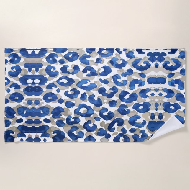 Vibrant Color Explosions Beach Towel (Front)