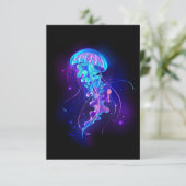 Vibrant Color Glowing Jellyfish (Standing Front)