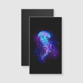 Vibrant Color Glowing Jellyfish (Front/Back)