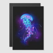 Vibrant Color Glowing Jellyfish (Front/Back)