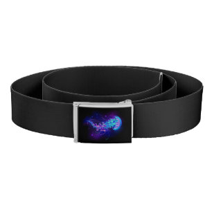 Vibrant Color Glowing Jellyfish Belt