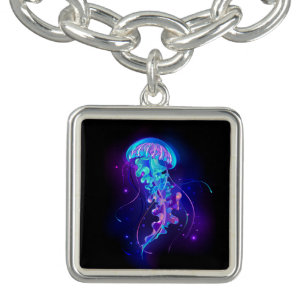 Vibrant Color Glowing Jellyfish Bracelet