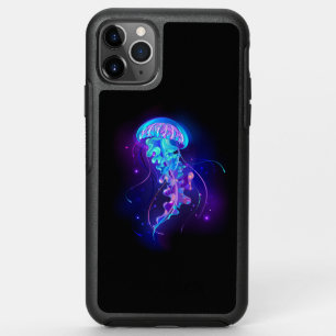 Vibrant Color Glowing Jellyfish OtterBox Symmetry iPhone 11 Pro Max Case