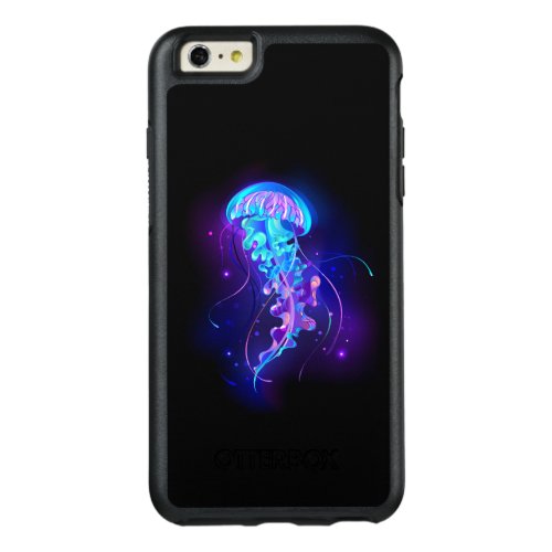 Vibrant Color Glowing Jellyfish OtterBox iPhone 66s Plus Case