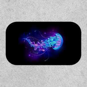 Vibrant Color Glowing Jellyfish Patch