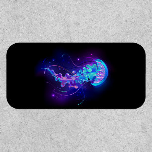 Vibrant Color Glowing Jellyfish Patch