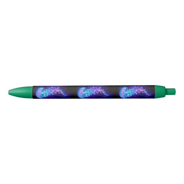 Vibrant Color Glowing Jellyfish Pen (Front)