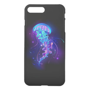 Vibrant Color Glowing Jellyfish iPhone 8 Plus/7 Plus Case