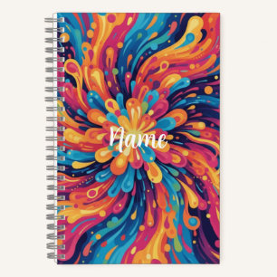 Vibrant Color Notebook
