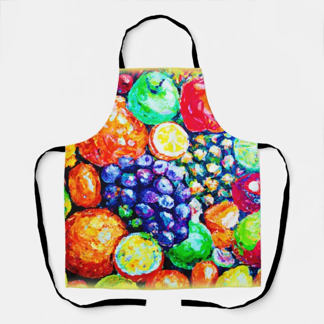 Vibrant Color of Fruits. Buy Now Apron (Front)