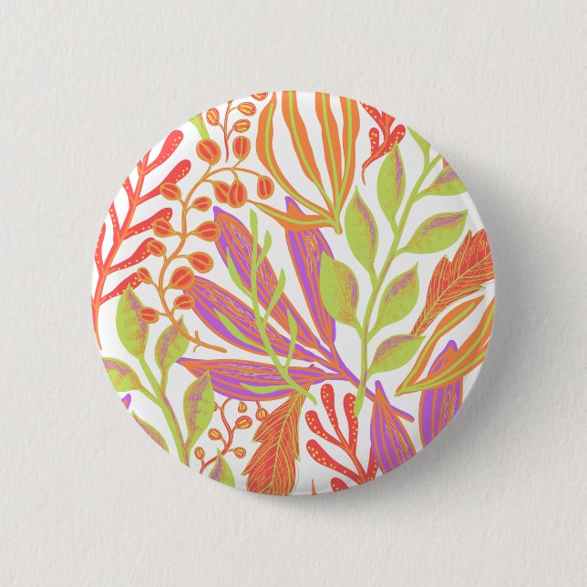 Vibrant color print button (Front)