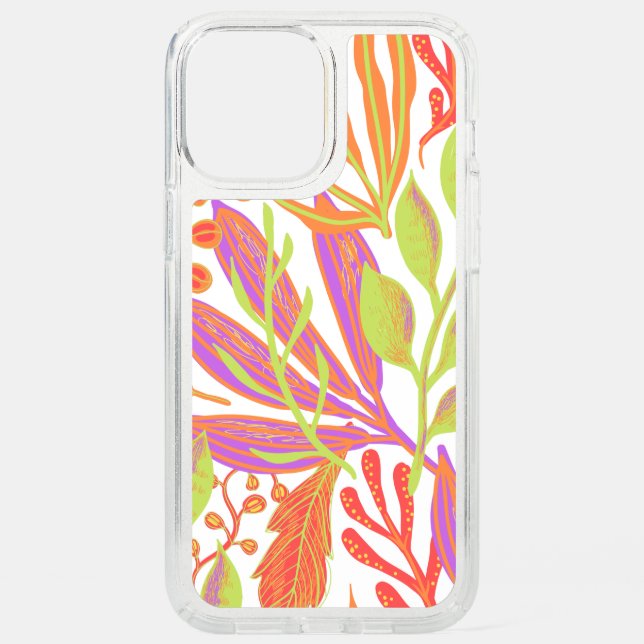 Vibrant color print speck iPhone 12 pro max case (Front)
