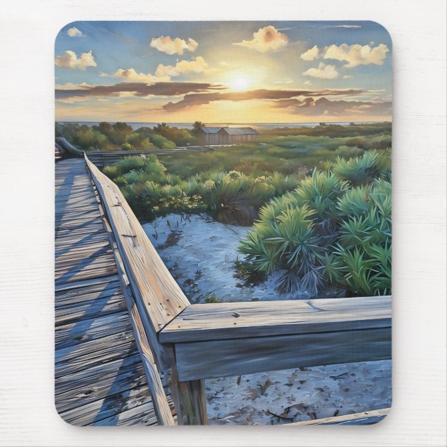 Vibrant color scenic mouse pad (Front)