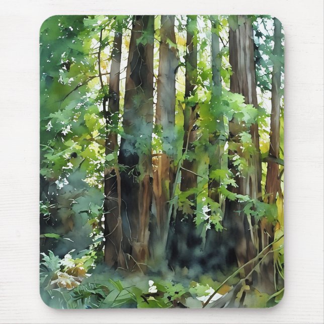 Vibrant color scenic Mousepad (Front)