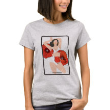“Vibrant Color Splash Women’sT-Shirt Trendy Casaul