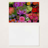 Vibrant colored daisies (Front & Back)