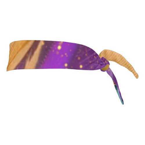 Vibrant Colored Feathers Tie Headband