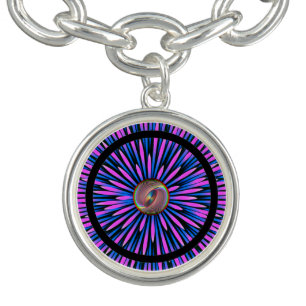 Vibrant Colorful Charm Bracelet – Digital Design f