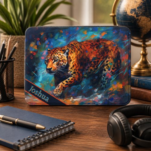 Vibrant Colorful Cheetah Kindle Case