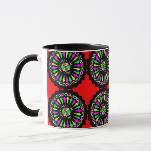 Vibrant Colorful Combo Mug – Perfect Size, Digital (Left)