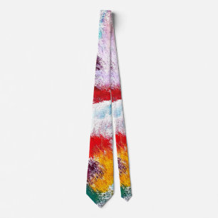 Vibrant Colorful Multicolor Ties