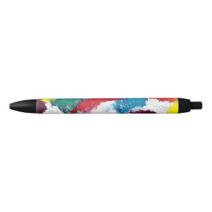 Vibrant Colorful Multicolor Ties Pen