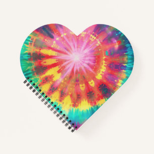 Vibrant Colorful Tie-Dye #1 Notebook