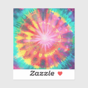 Vibrant Colorful Tie-Dye #1 Sticker