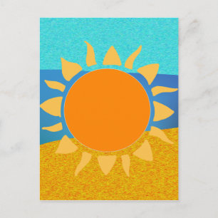 Vibrant Colors Florida... Where the Sun Lives Postcard