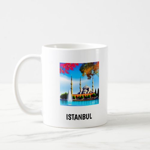 Vibrant Colors ISTANBUL  Coffee Mug