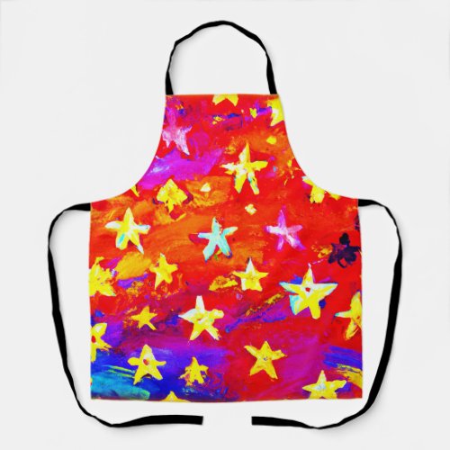 Vibrant Colors of Stars Buy Now Apron