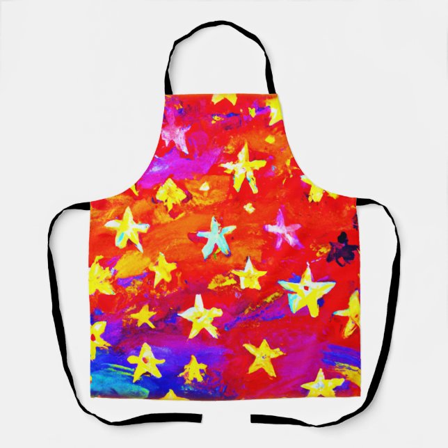 Vibrant Colors of Stars. Buy Now Apron (Front)