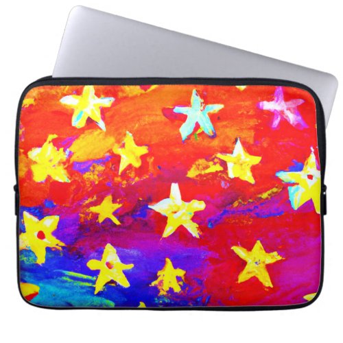 Vibrant Colors of Stars Buy Now Laptop Sleeve